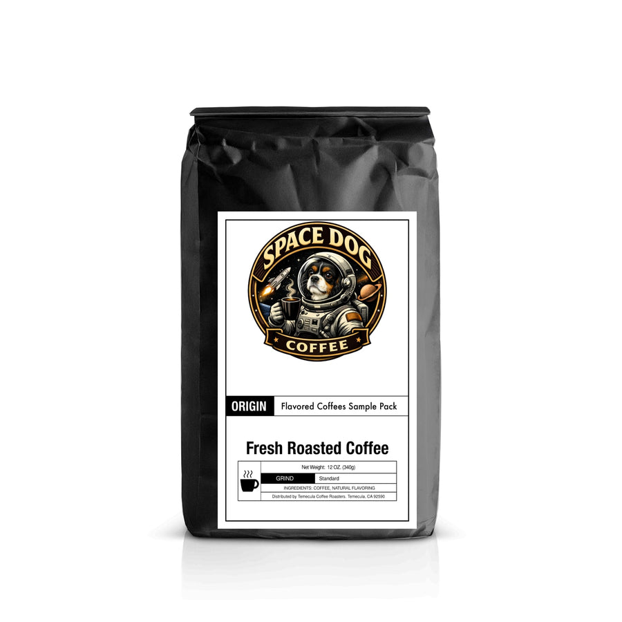 Flavored Coffee Sample Pack by Space Dog Coffee